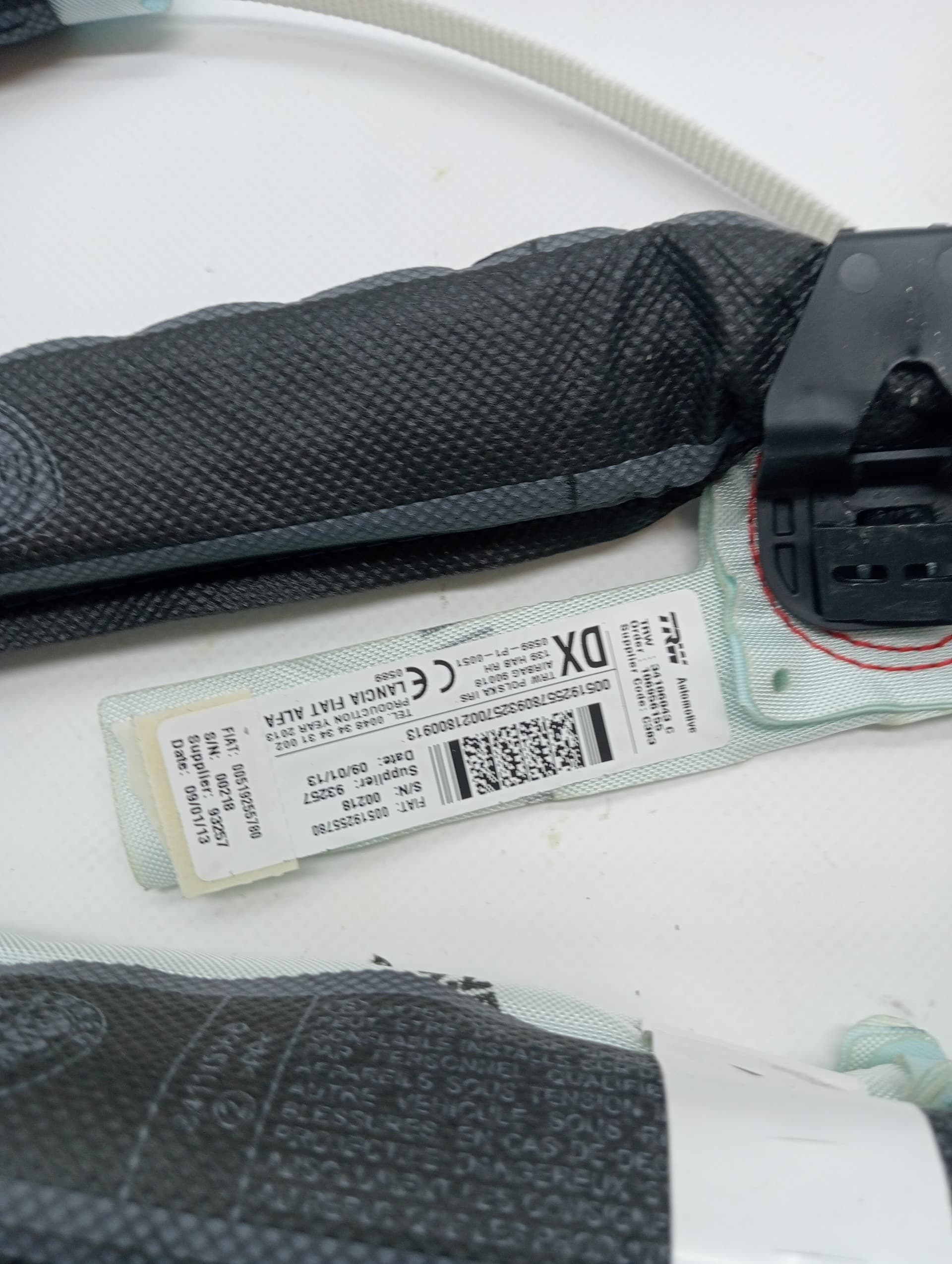 Airbag cortina delantero derecho FIAT PANDA (169) 3