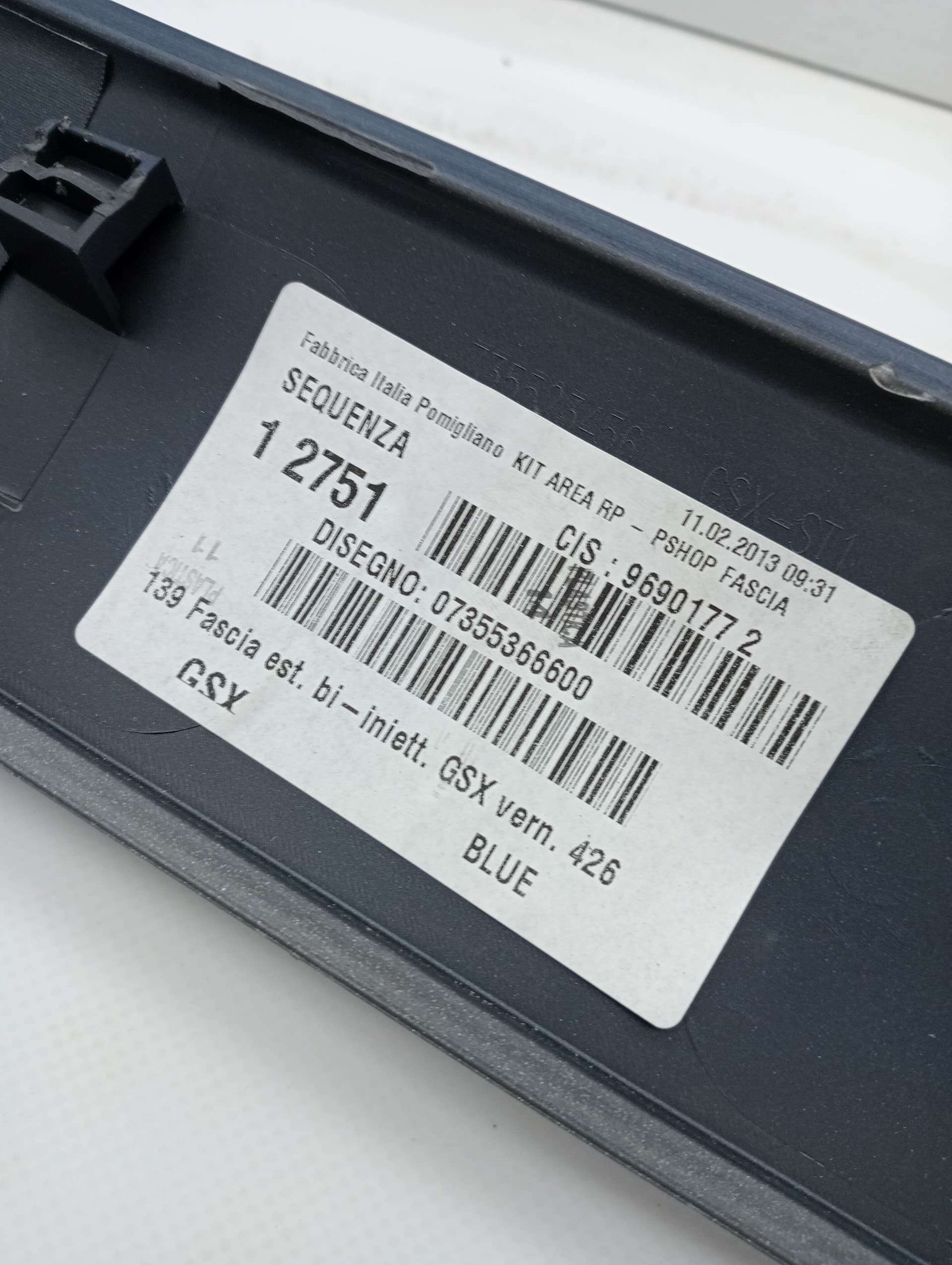 Consola central FIAT PANDA (169) 3