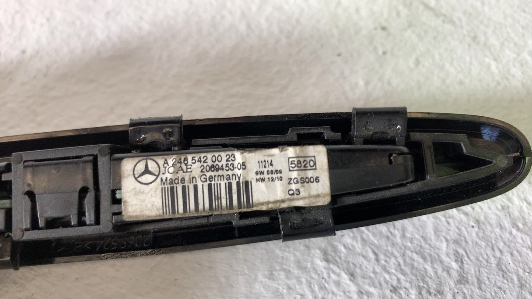 Sensor impacto MERCEDES-BENZ CLASE C (W203) BERLINA 2