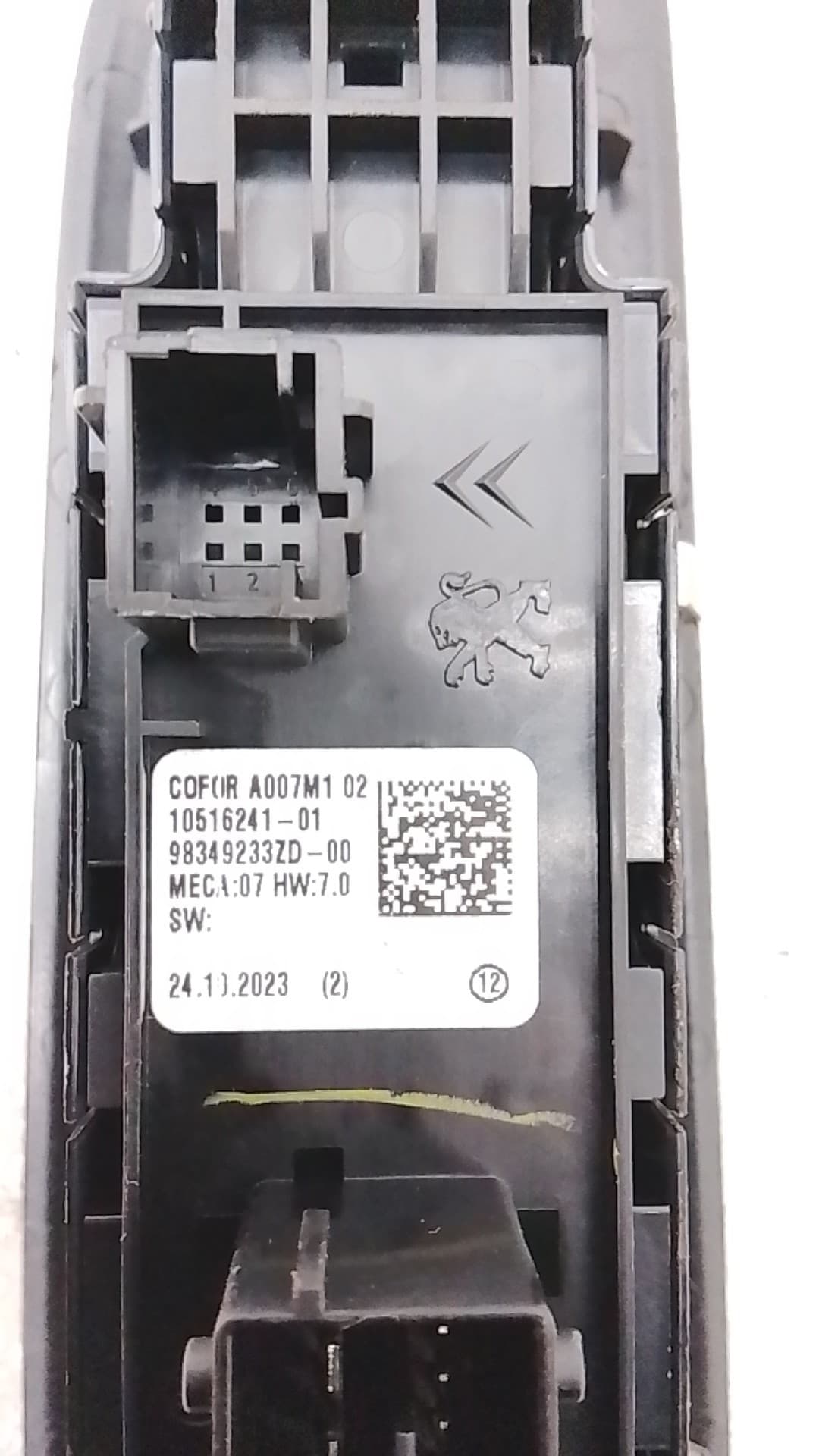 Mando elevalunas delantero izquierdo CITROEN C4 2