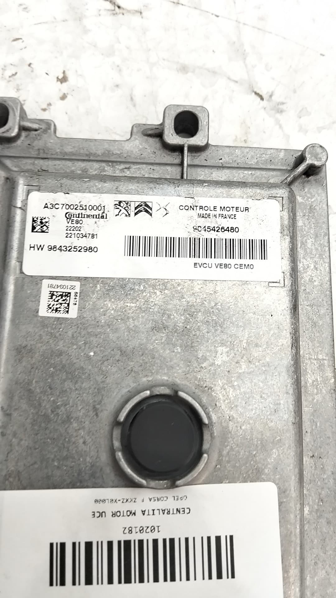 Centralita motor uce OPEL CORSA F 4