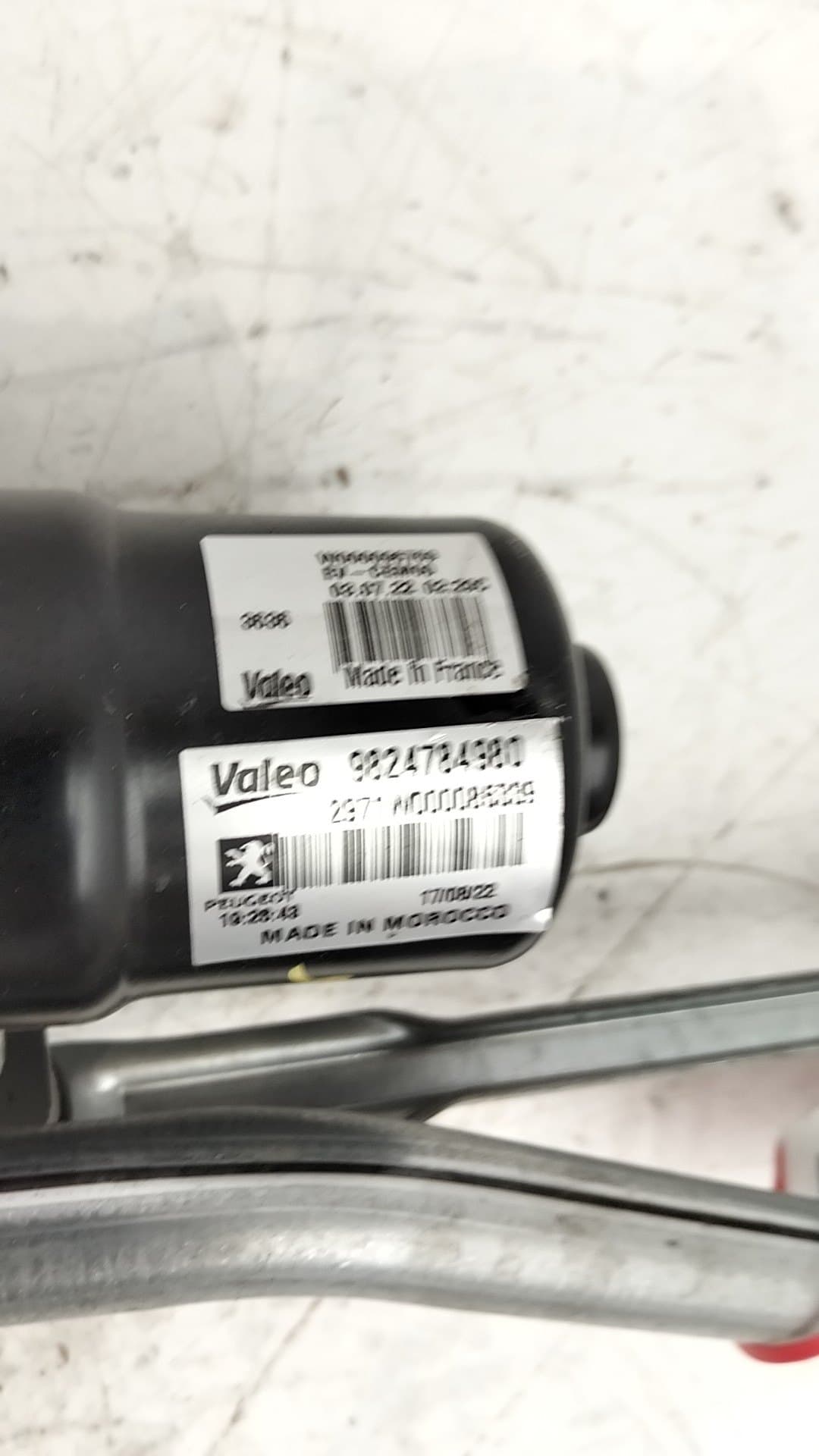 Motor limpia delantero OPEL CORSA F 2