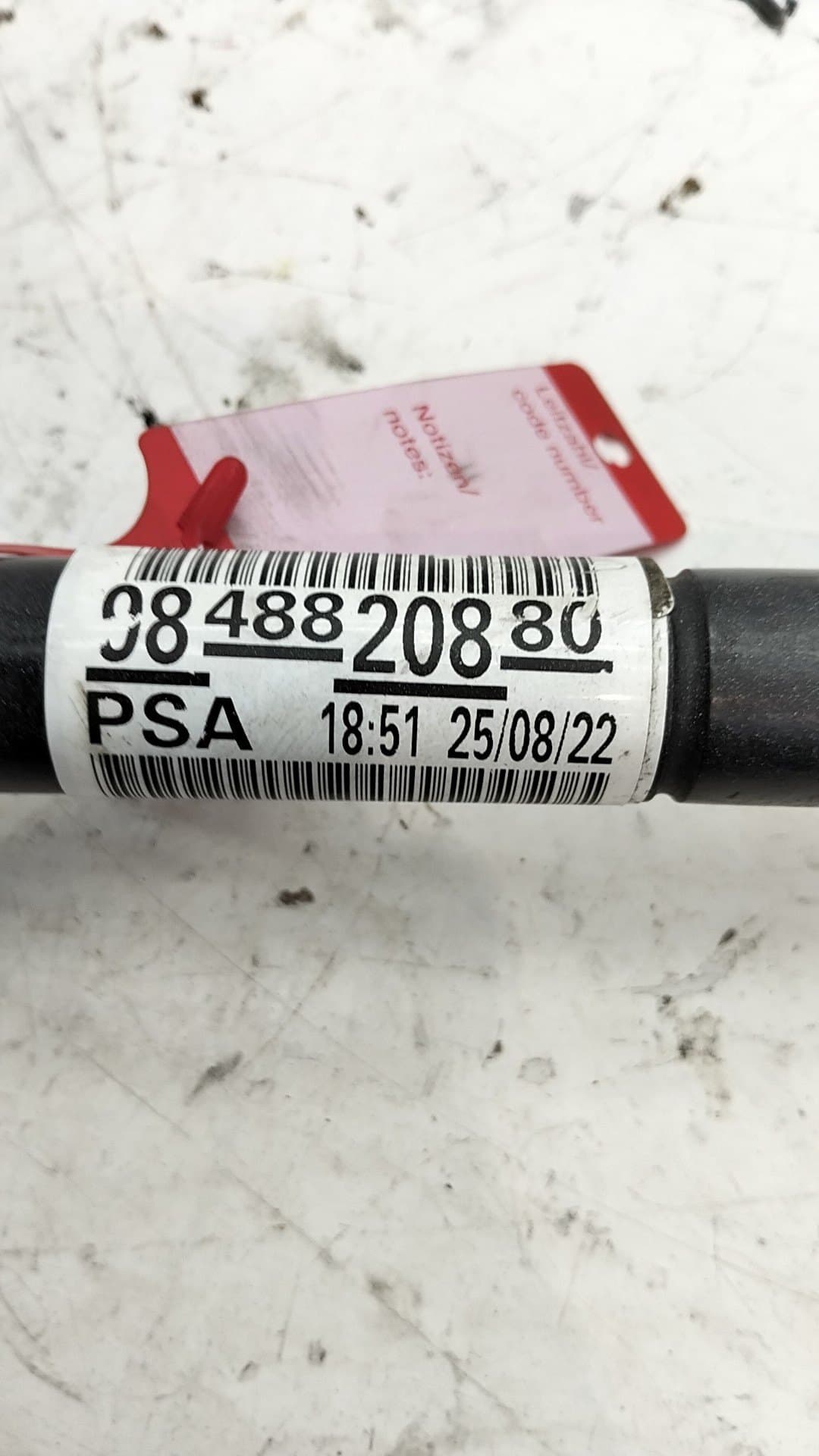 Transmision delantera izquierda OPEL CORSA F 4
