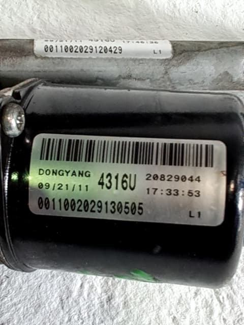 Motor limpia delantero CHEVROLET CAPTIVA 2