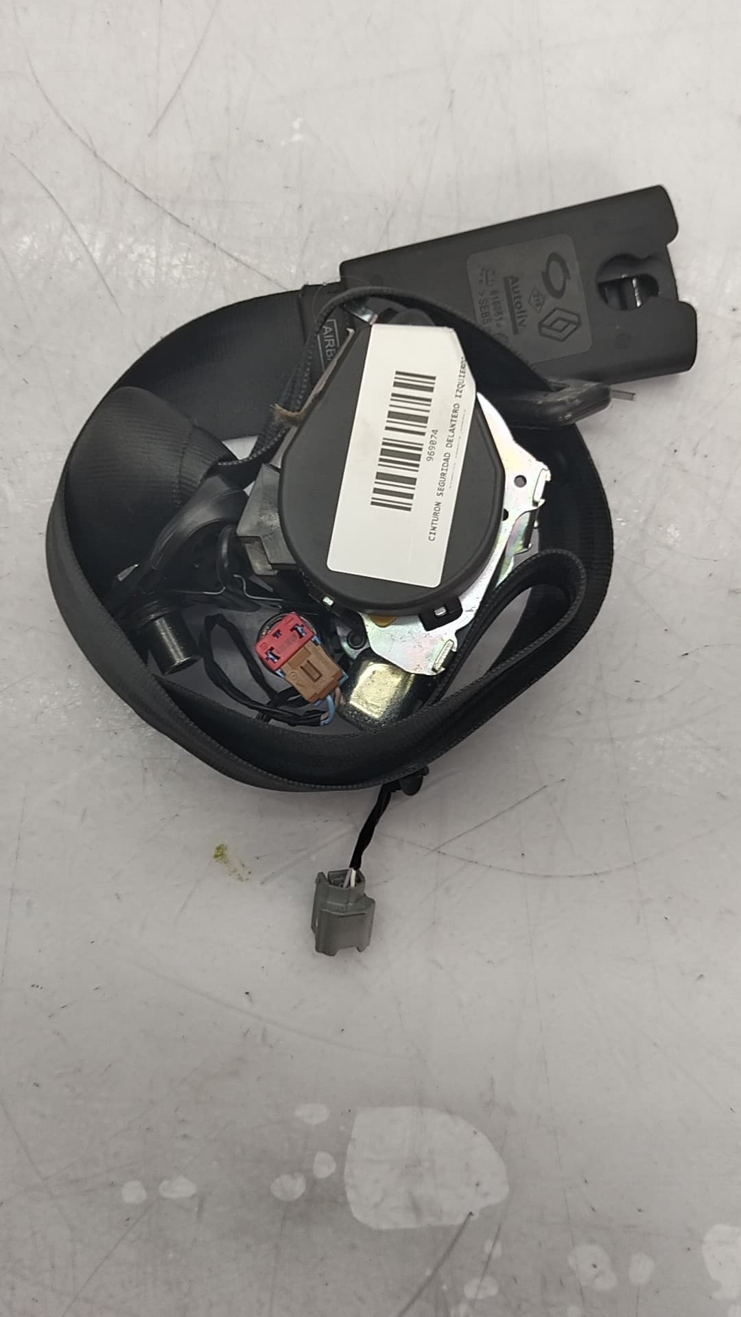 Cinturon seguridad delantero izquierdo RENAULT CAPTUR