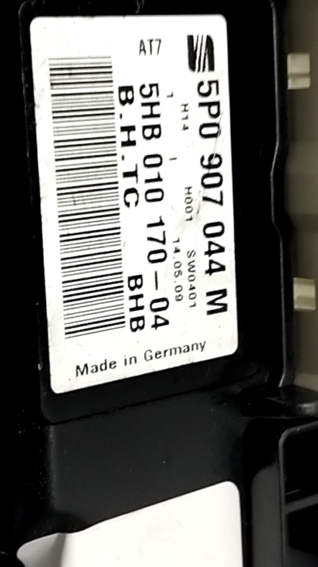 Recambio SEAT ALTEA (5P1) ref. 5P0907044MAT7 2