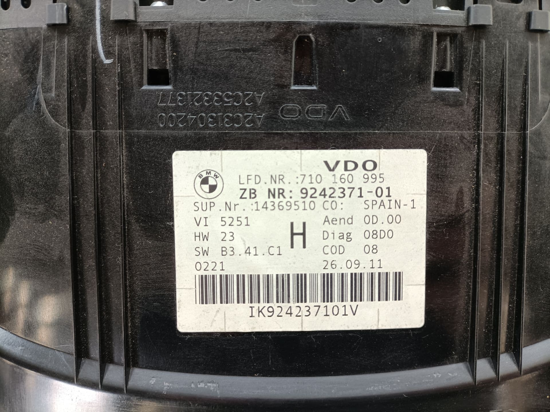 Cuadro instrumentos BMW X1 (E84) 4