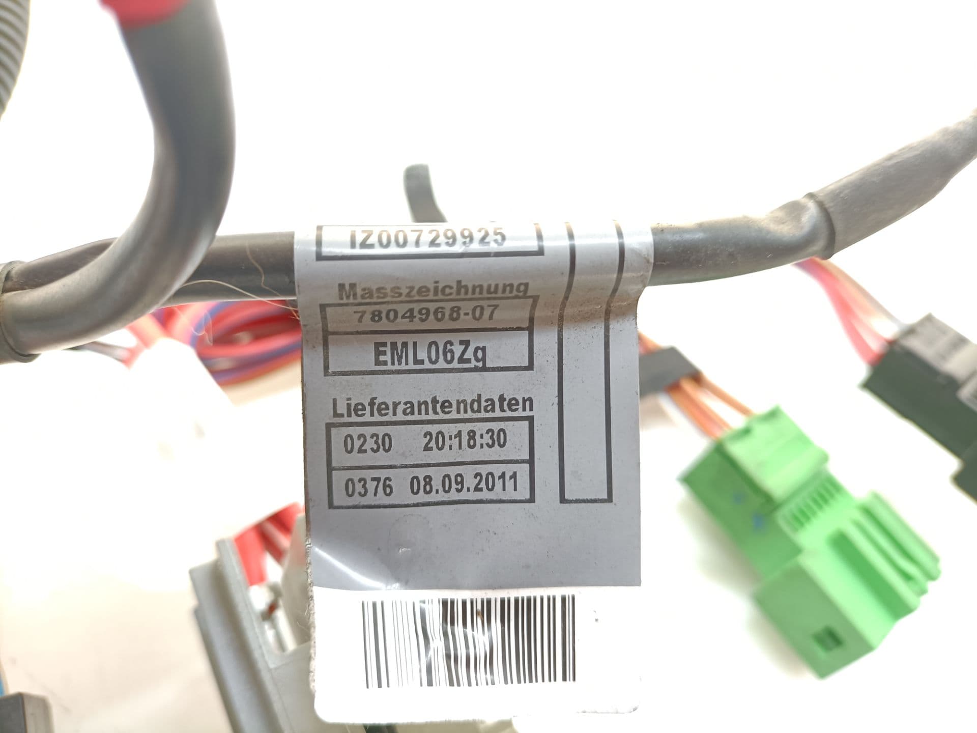 Cableado BMW X1 (E84) 2