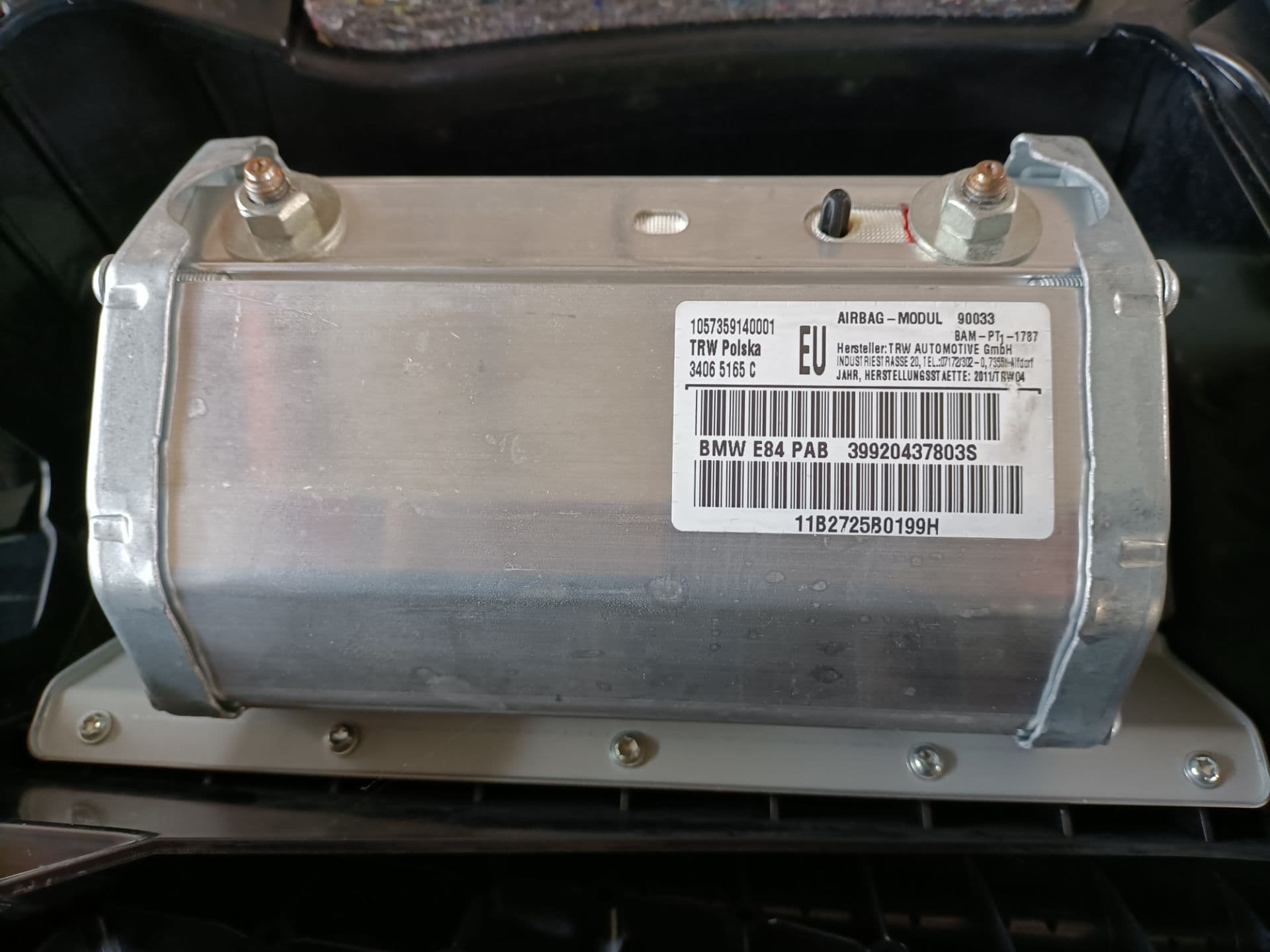 Kit airbag BMW X1 (E84) 3