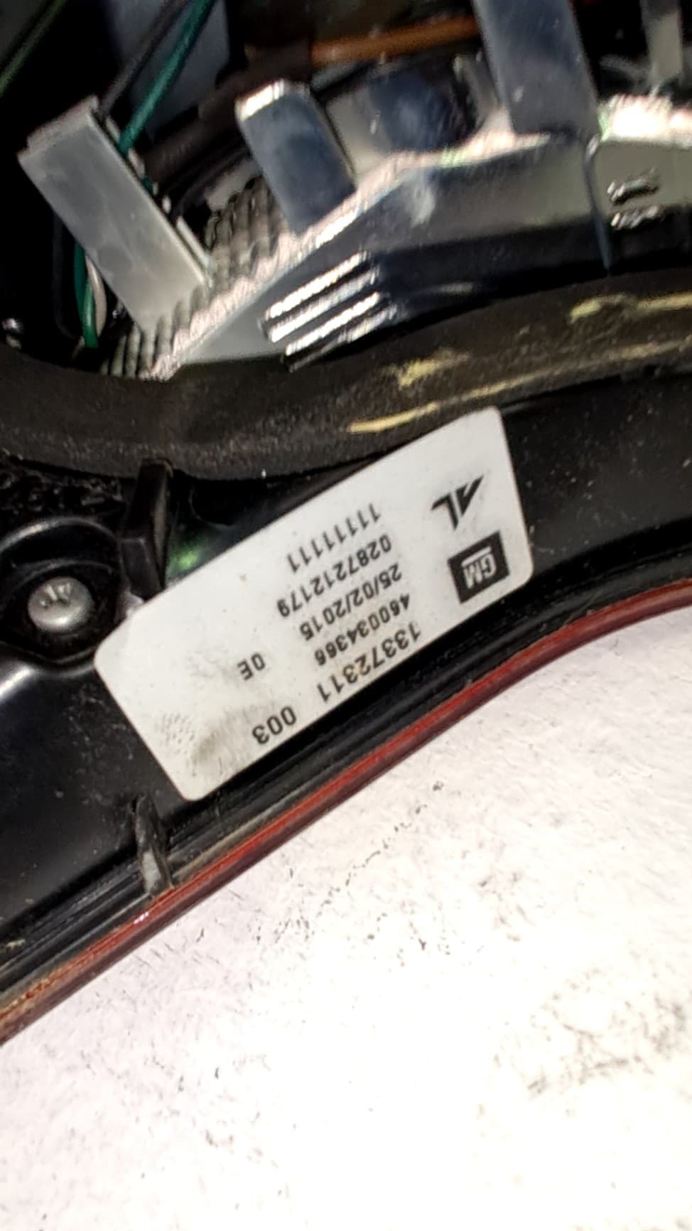 Recambio OPEL MERIVA B ref. 13372311 2