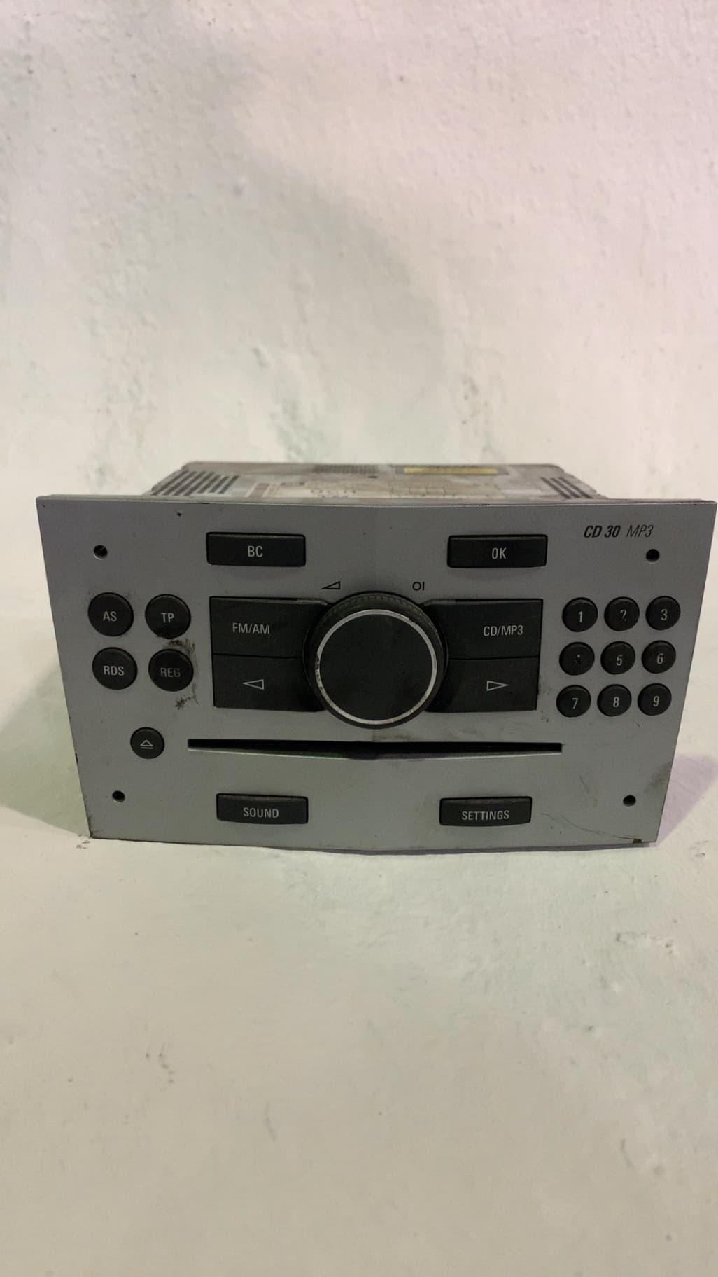 Sistema audio / radio cd OPEL ASTRA H BER.