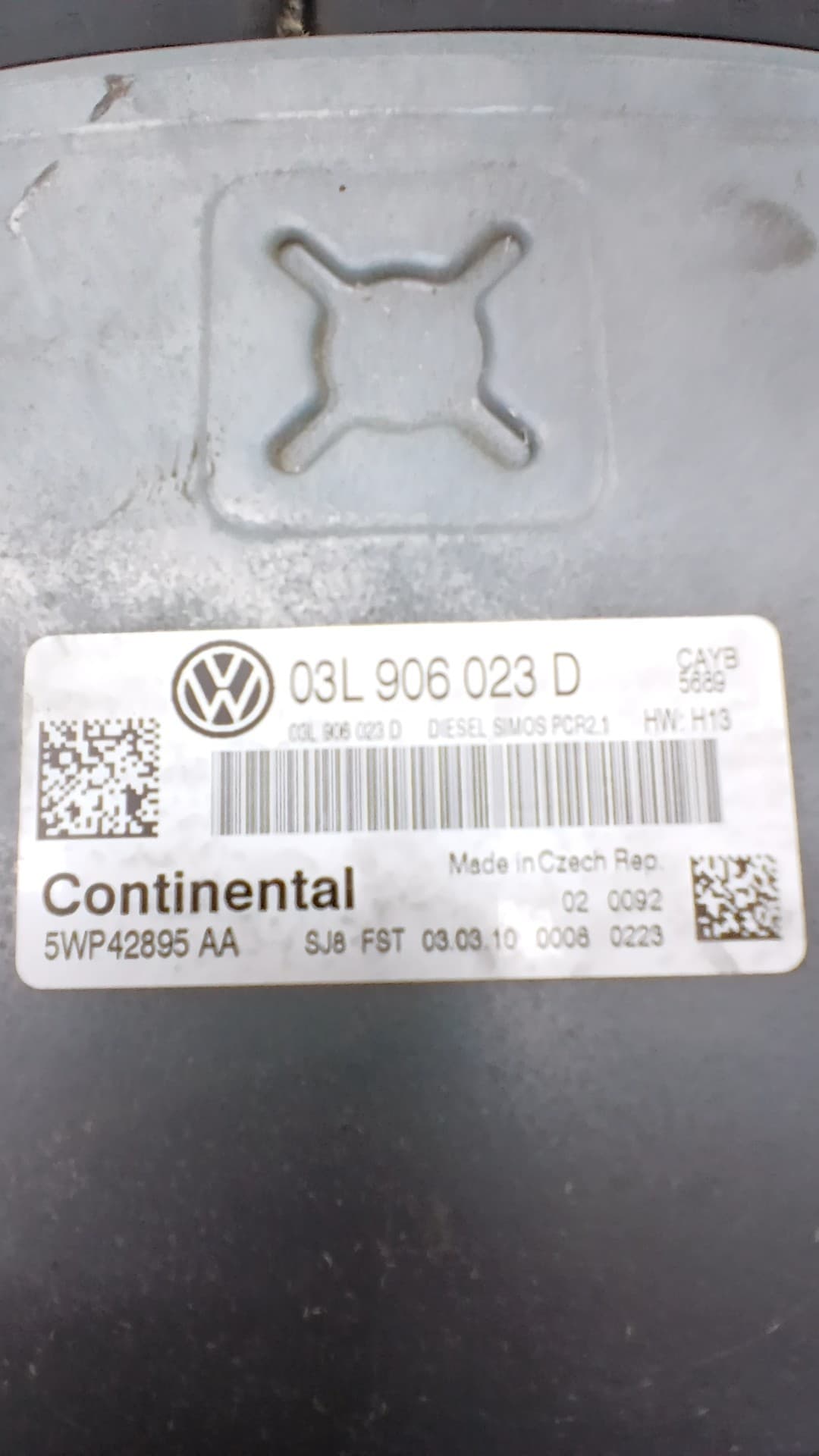 Centralita motor uce VOLKSWAGEN POLO (6R1) 2