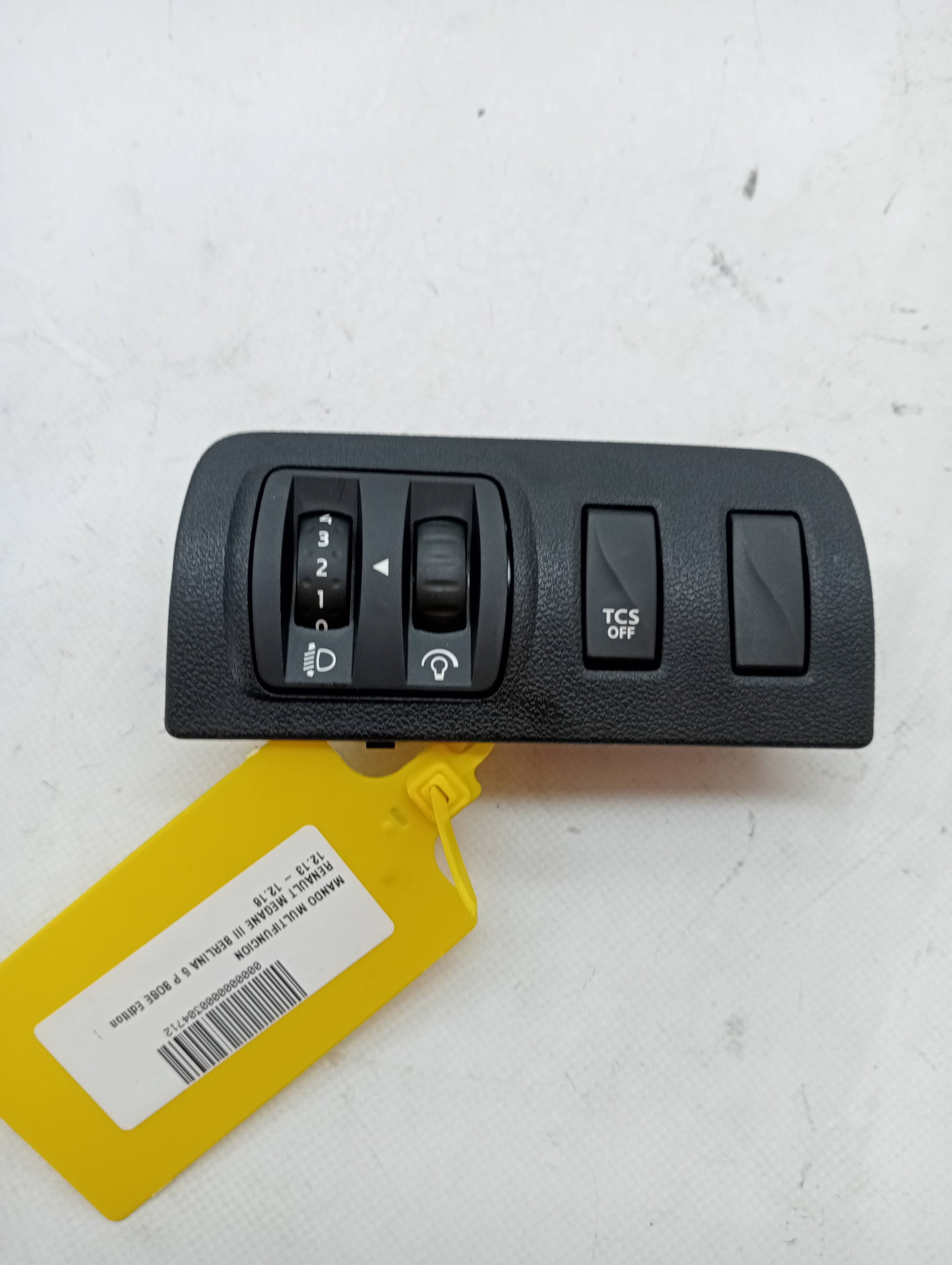 Mando multifuncion RENAULT MEGANE III BERLINA 5 P