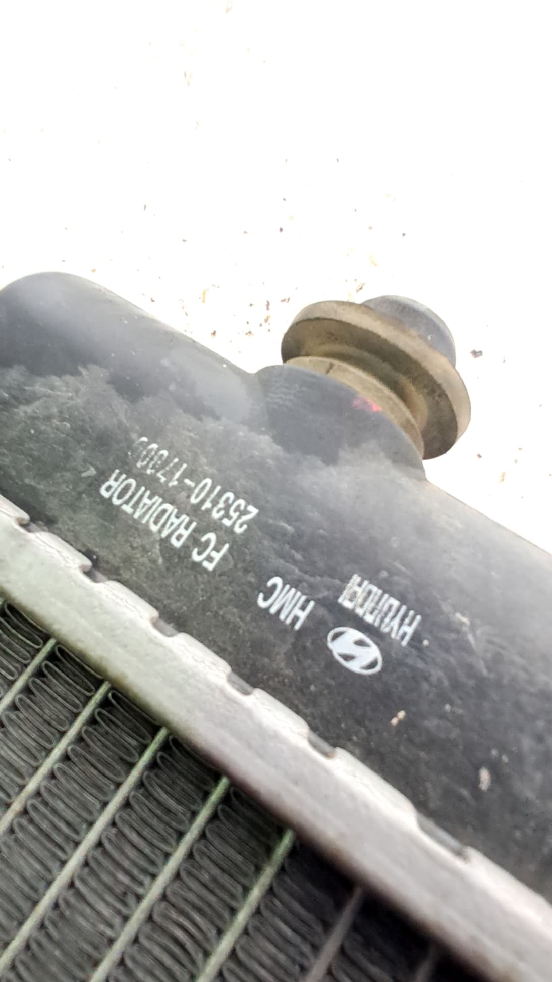 Radiador agua HYUNDAI MATRIX (FC) 2