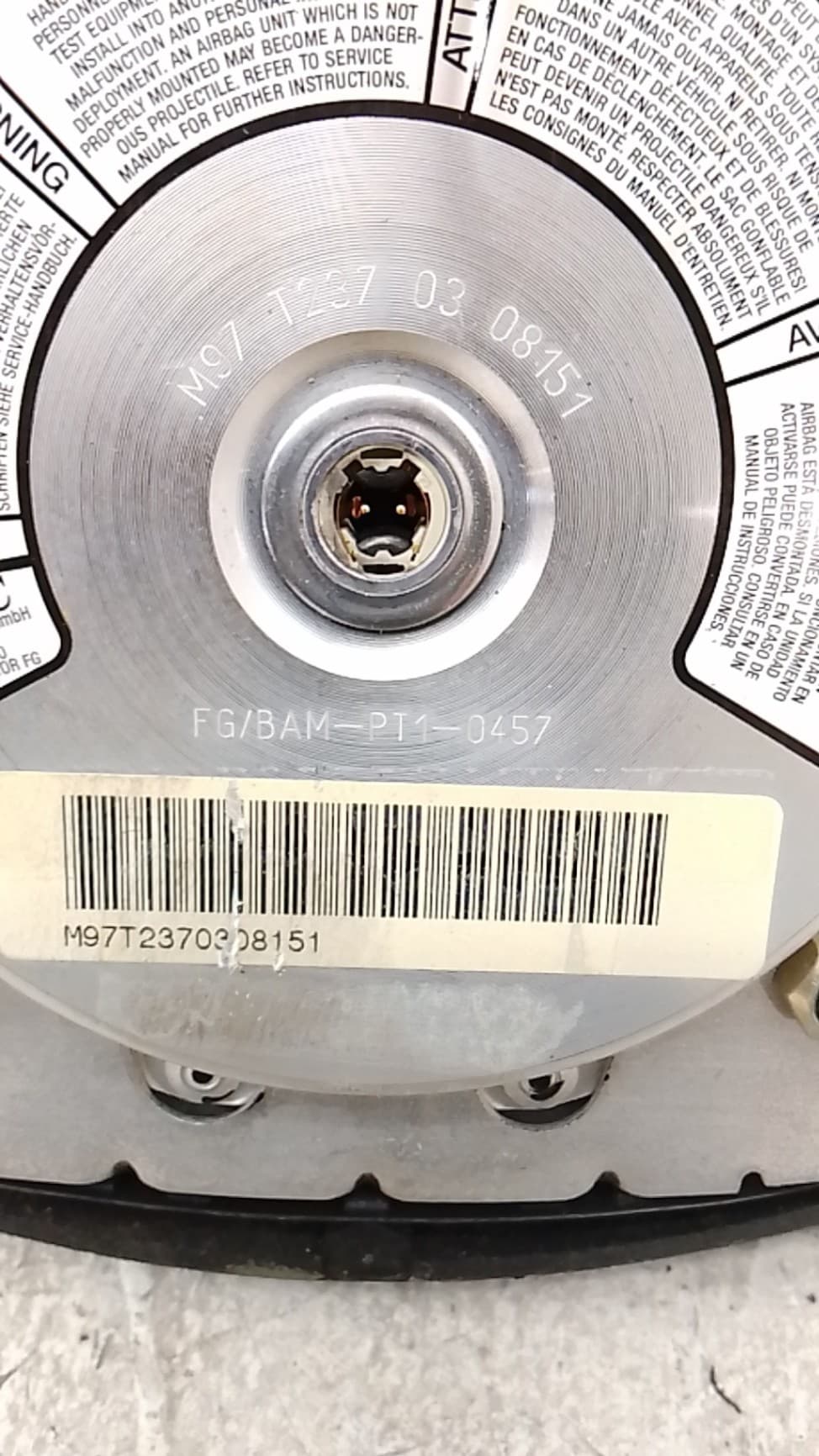 Airbag delantero izquierdo AUDI A3 (8L) 2