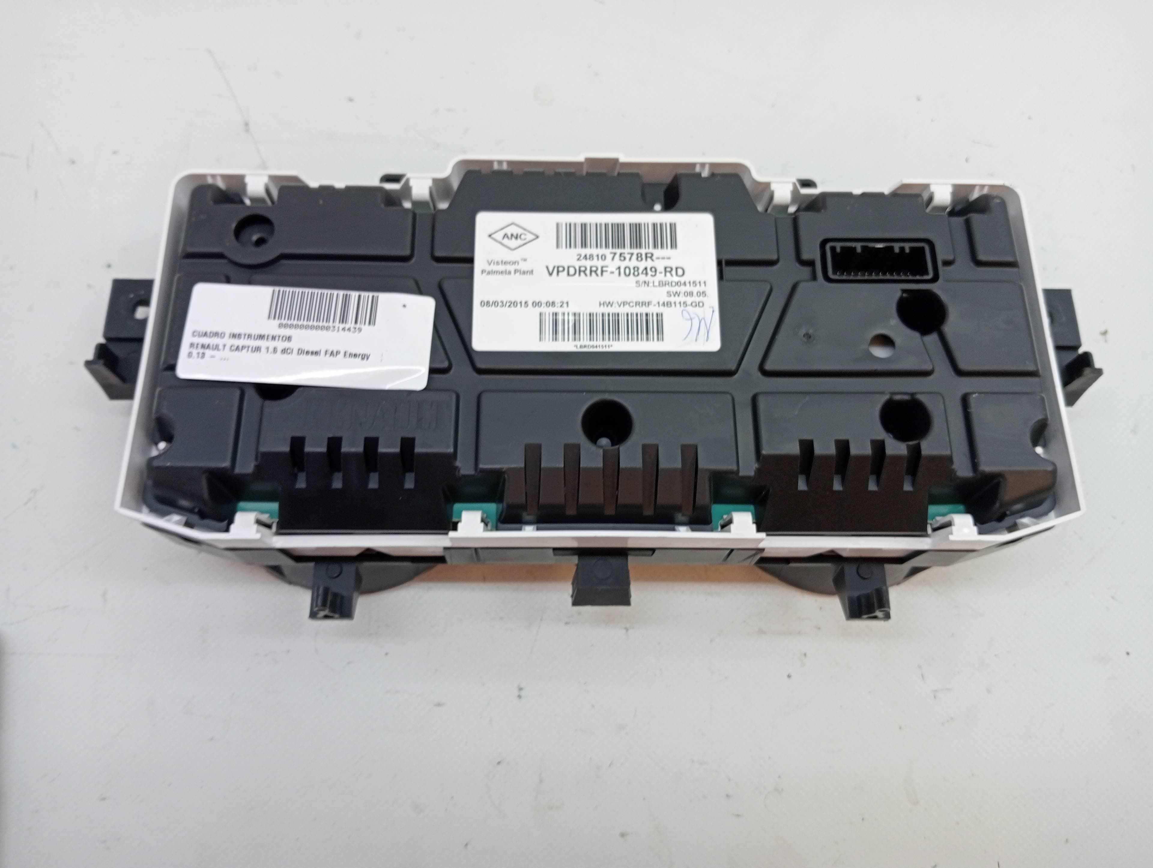 Cuadro instrumentos RENAULT CAPTUR 3