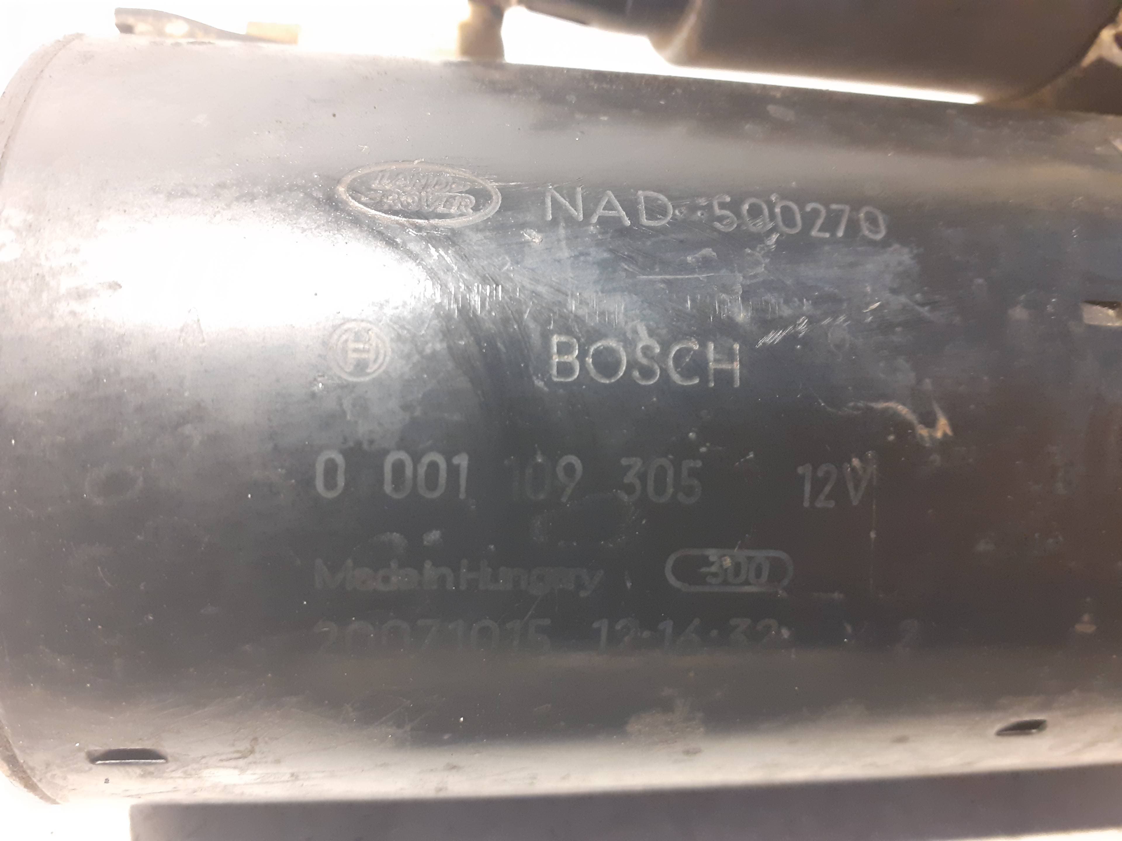 Motor arranque LAND ROVER DEFENDER (LD) 2
