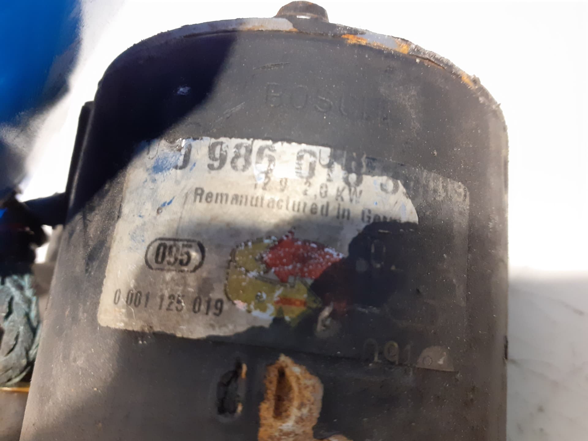 Motor arranque AUDI A3 (8L) 4
