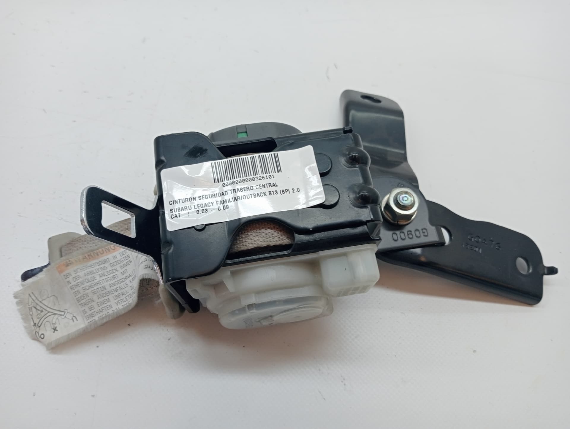 Cinturon seguridad trasero central SUBARU LEGACY FAMILIAR/OUTBACK B13 (BP)