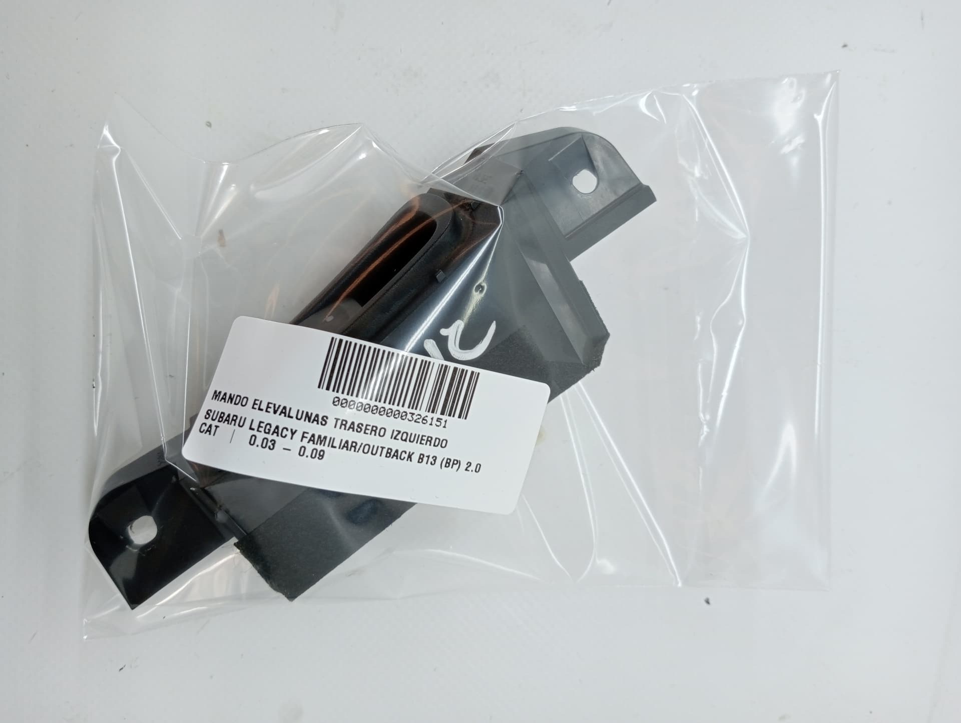 Mando elevalunas trasero izquierdo SUBARU LEGACY FAMILIAR/OUTBACK B13 (BP) 2