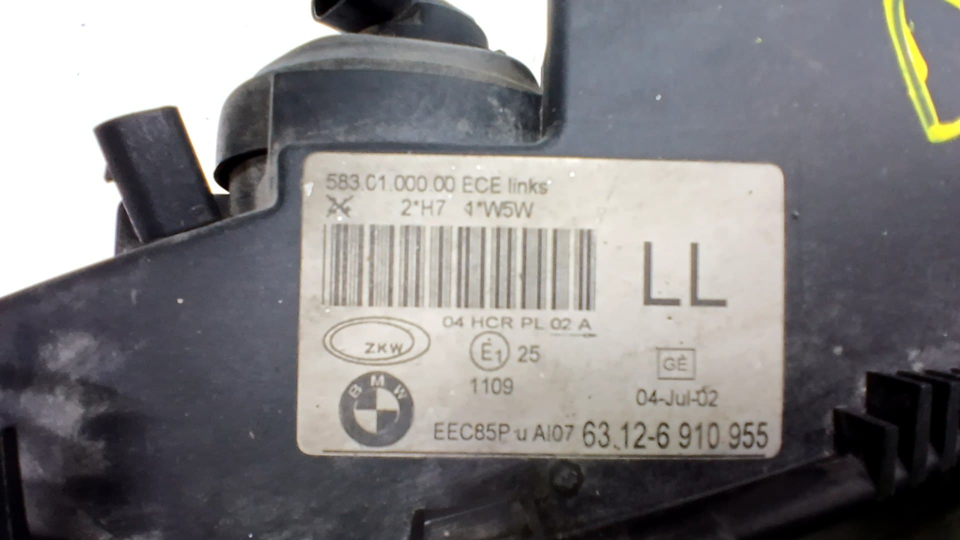 Faro izquierdo BMW SERIE 3 BERLINA (E46) 2