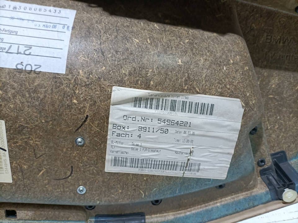 Recambio BMW SERIE 5 BERLINA (E60) ref. 54964221 2