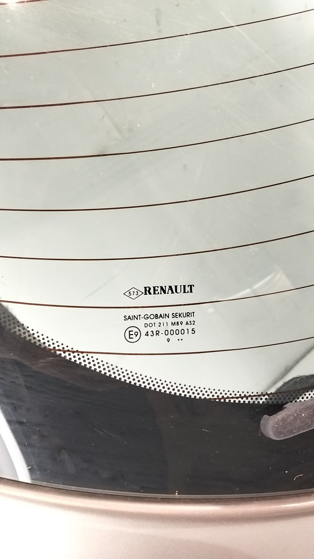 Porton trasero RENAULT MEGANE III BERLINA 5 P 5