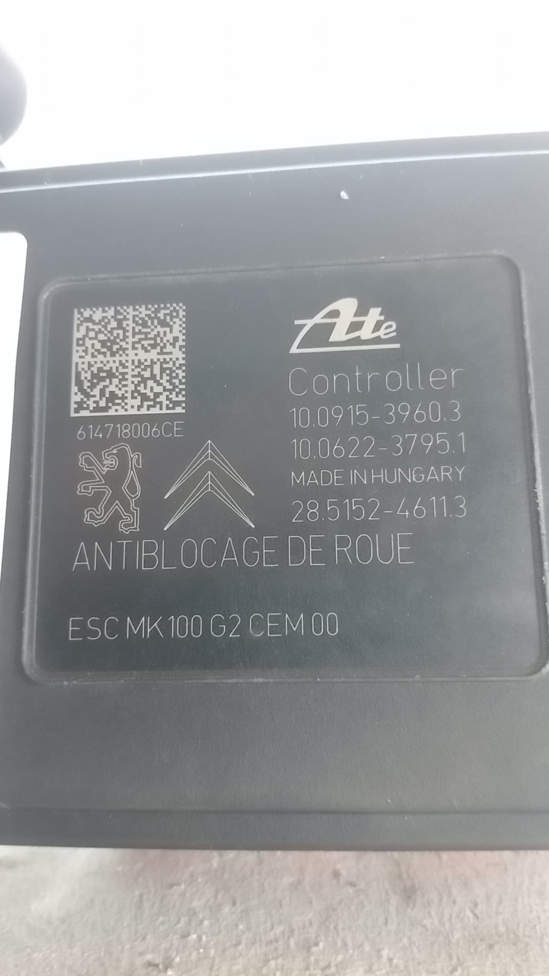 Abs PEUGEOT 208