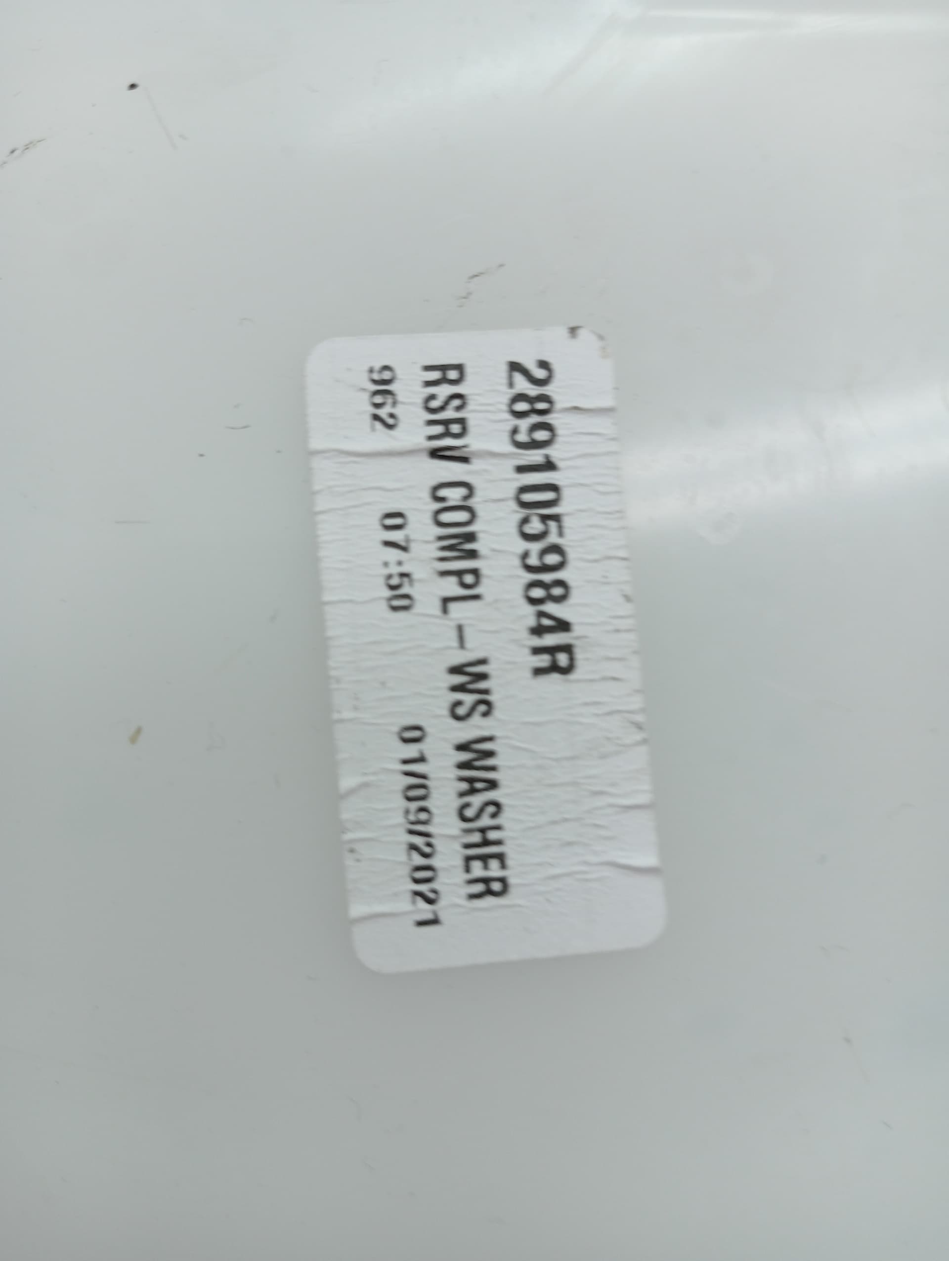 Deposito limpia DACIA SANDERO 2