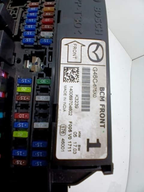 Caja reles / fusibles MAZDA 6 2