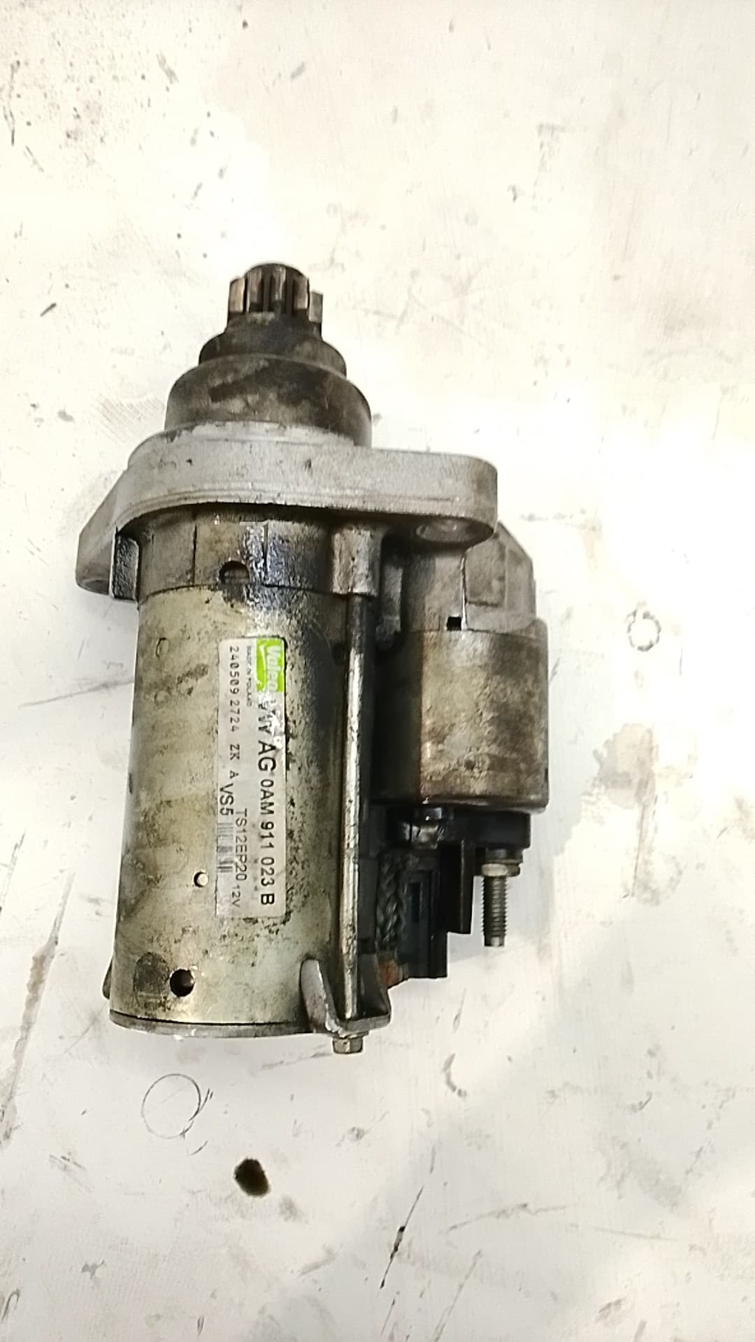 Motor arranque VOLKSWAGEN SCIROCCO VAN 3