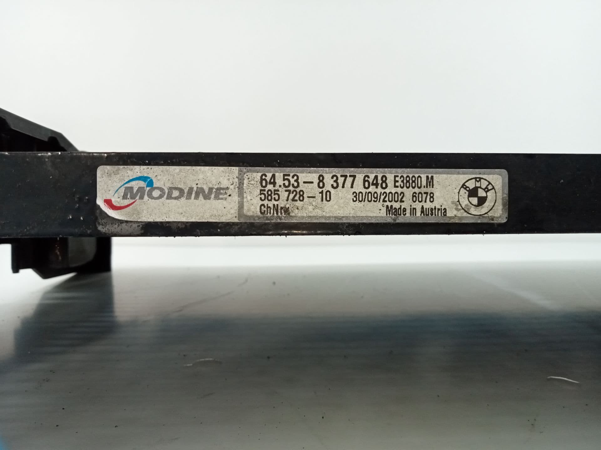 Recambio BMW SERIE 3 BERLINA (E46) ref. 6453837764858572810 2