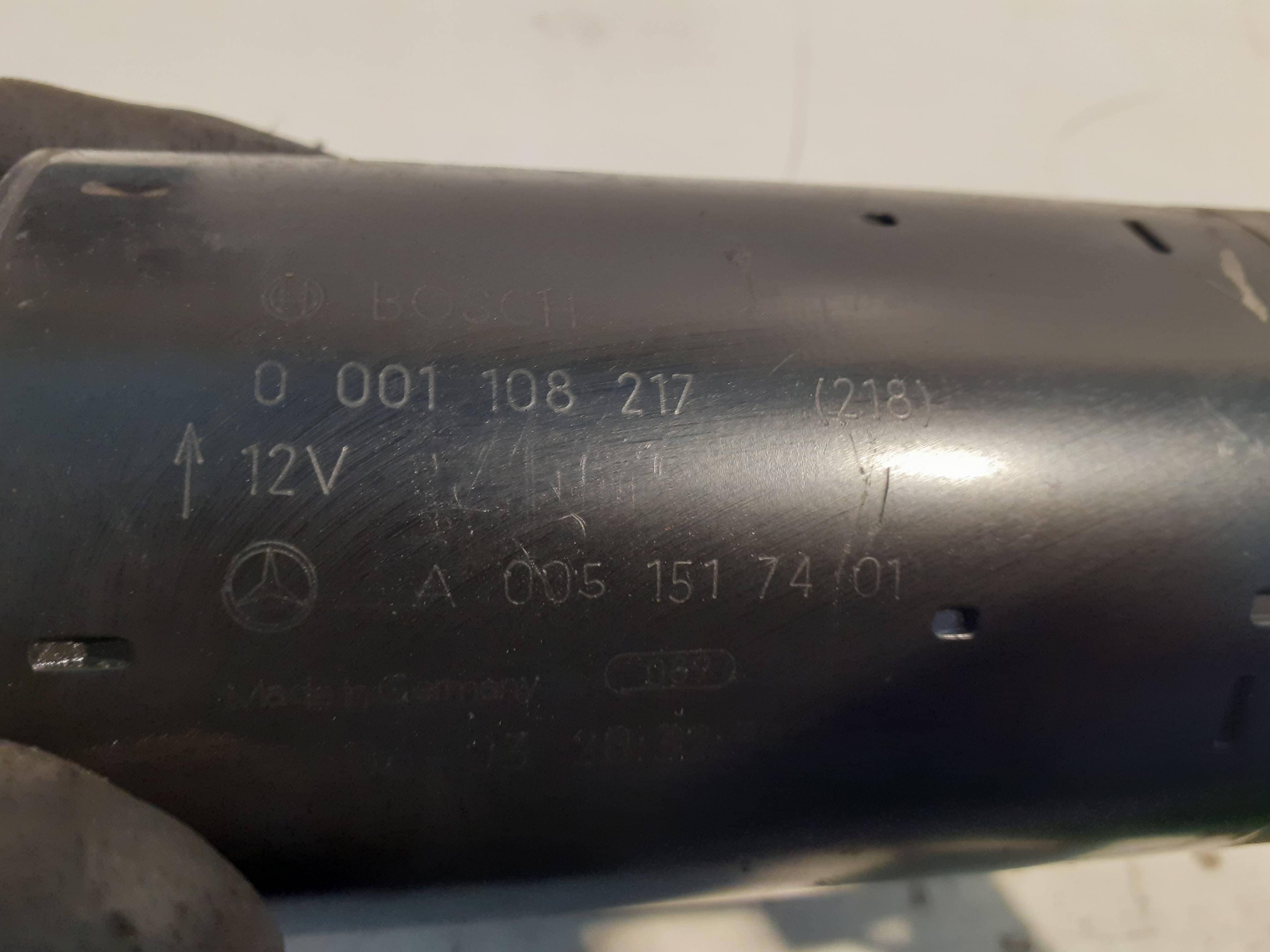 Motor arranque MERCEDES-BENZ CLASE A (W169) 2