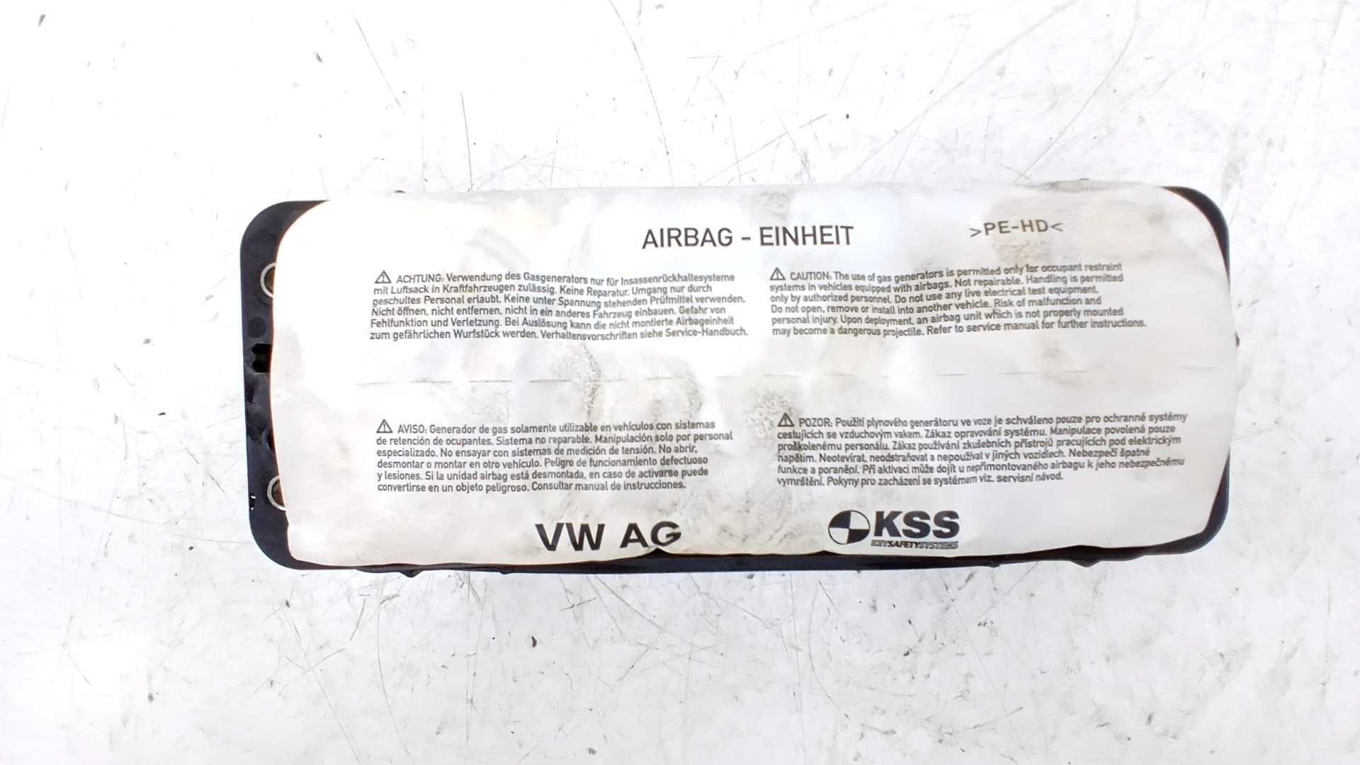 Airbag delantero derecho SKODA FABIA 3
