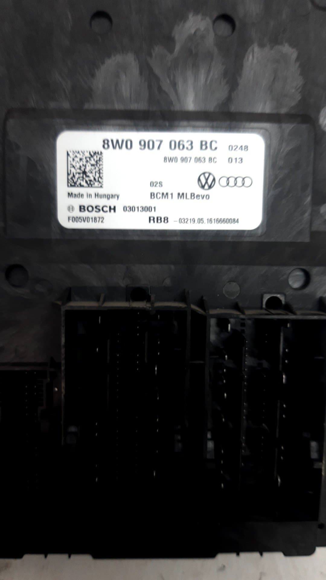 Recambio AUDI A4 AVANT (8W5) ref. 8W0907063BH 3