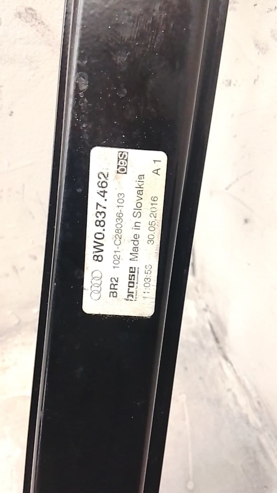 Elevalunas delantero derecho AUDI A4 AVANT (8W5) 2