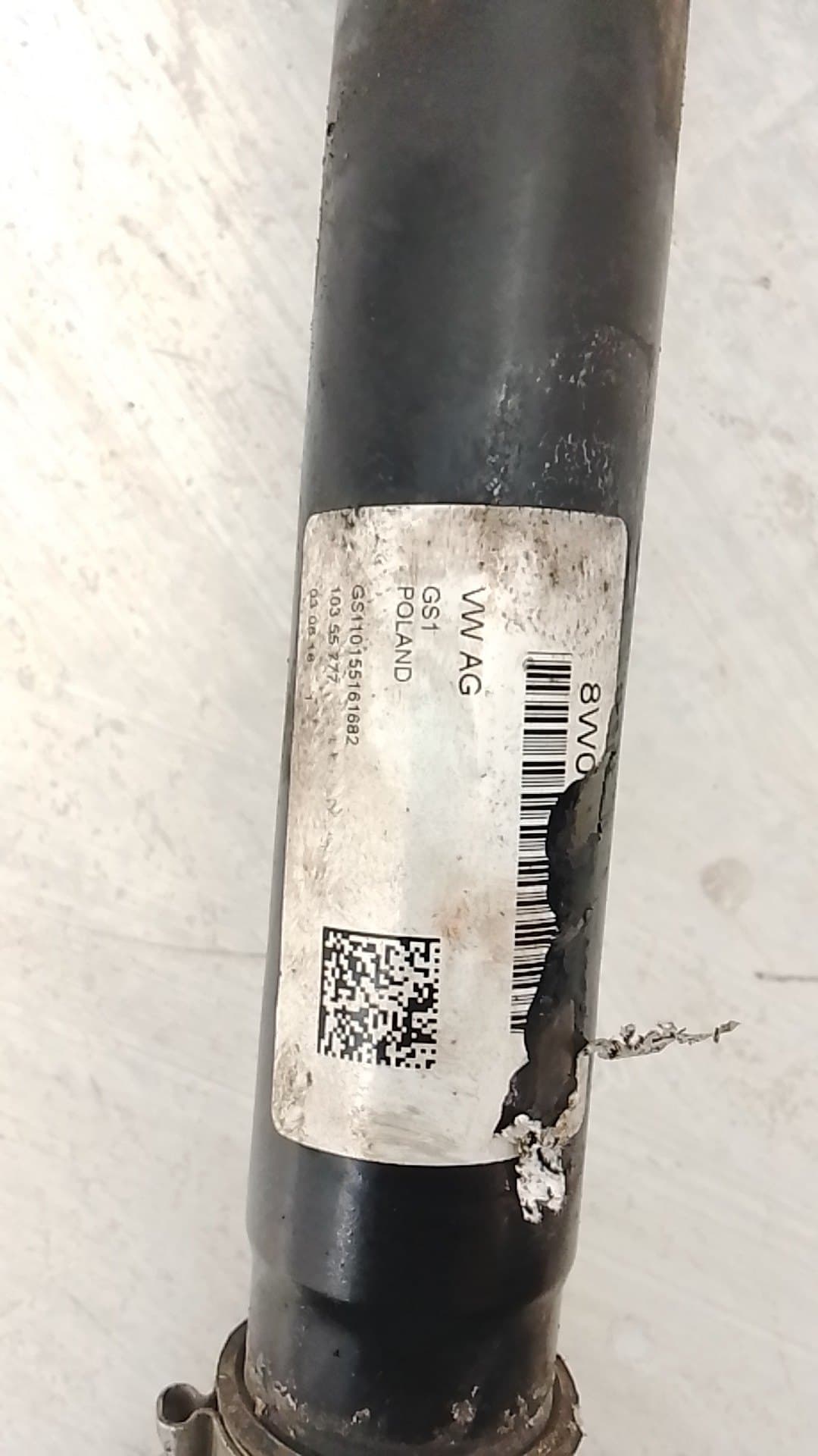 Transmision delantera izquierda AUDI A4 AVANT (8W5) 4