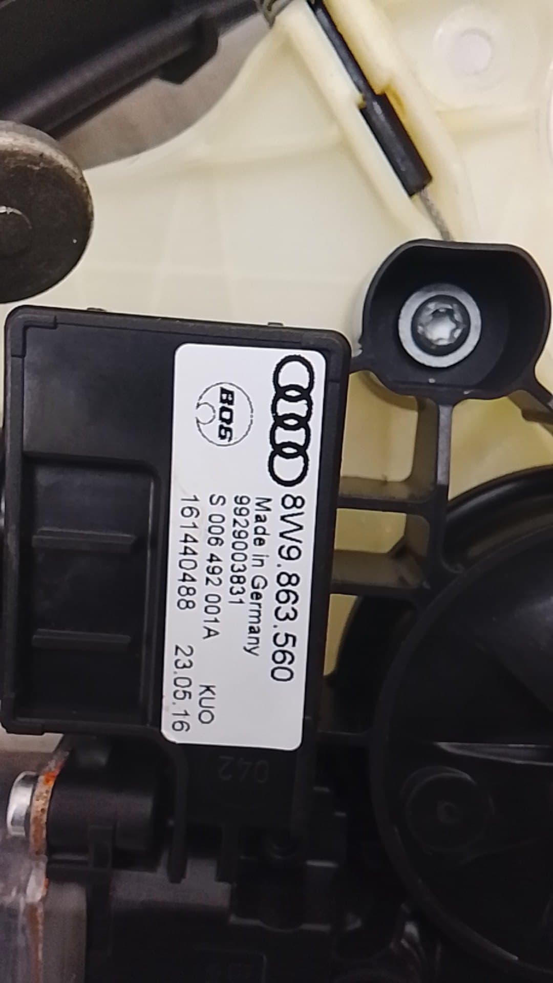 Motor techo electrico AUDI A4 AVANT (8W5) 5