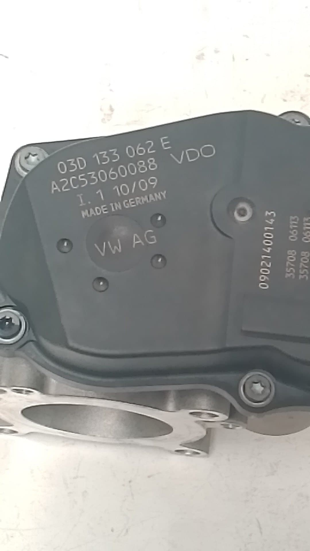 Caja mariposa VOLKSWAGEN POLO (9N1) 4