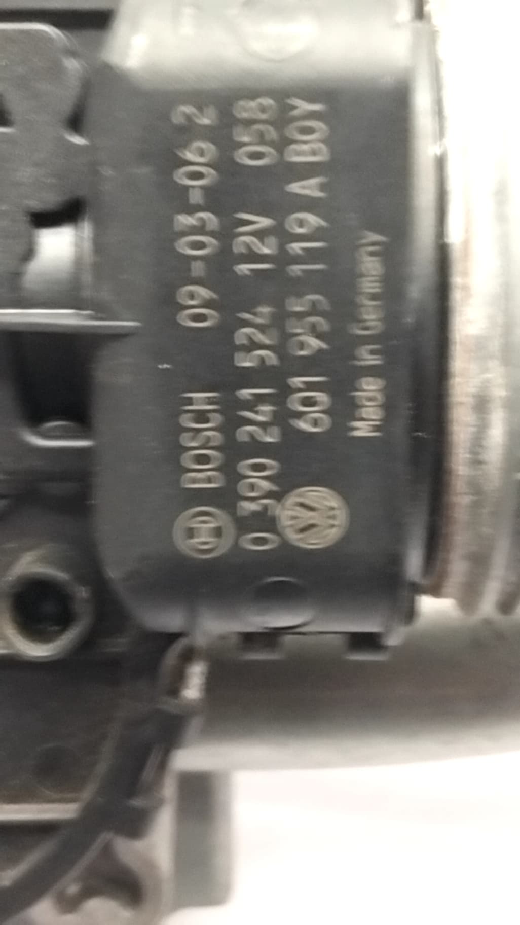 Motor limpia delantero VOLKSWAGEN POLO (9N1) 3