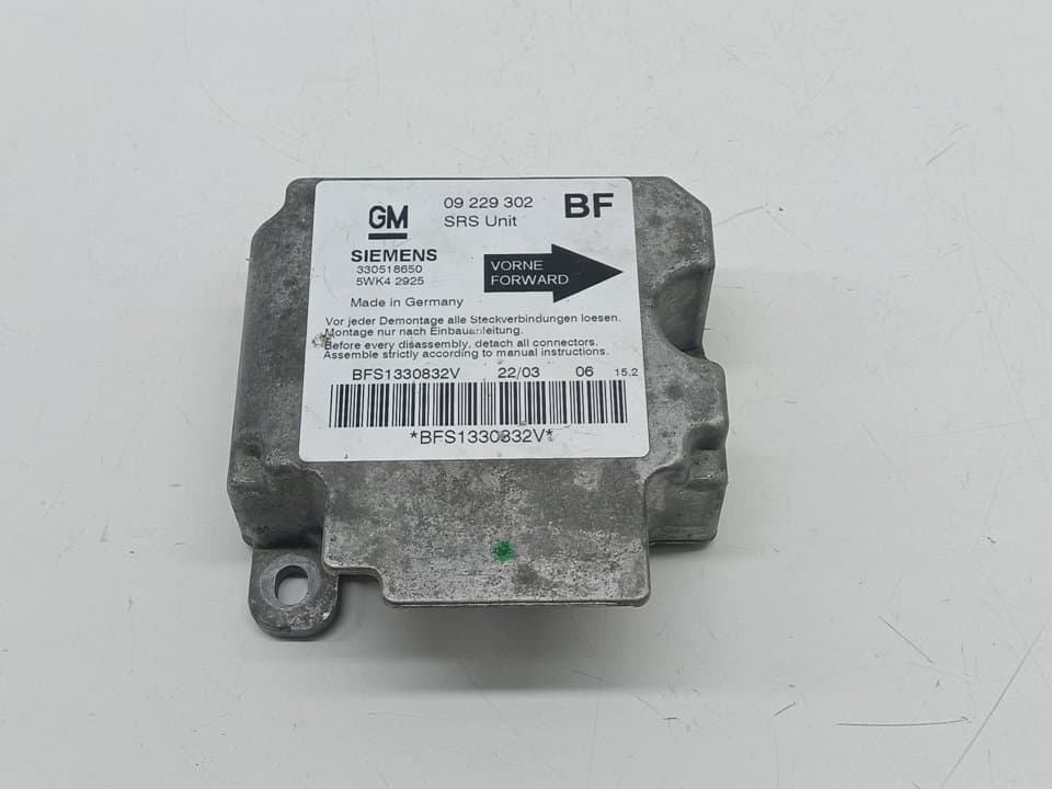 Centralita airbag OPEL ASTRA G BERLINA