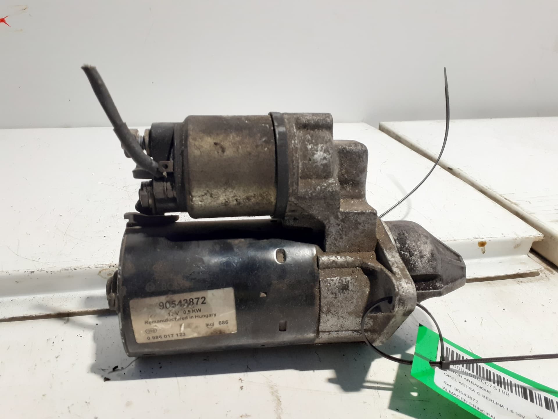 Motor arranque OPEL ASTRA G BERLINA 4