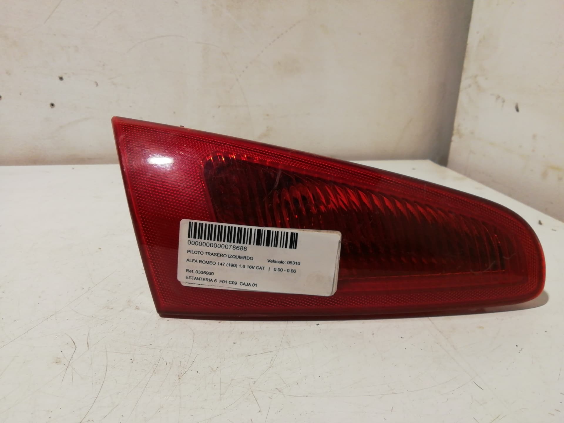 Piloto trasero izquierdo ALFA ROMEO 147 (190)