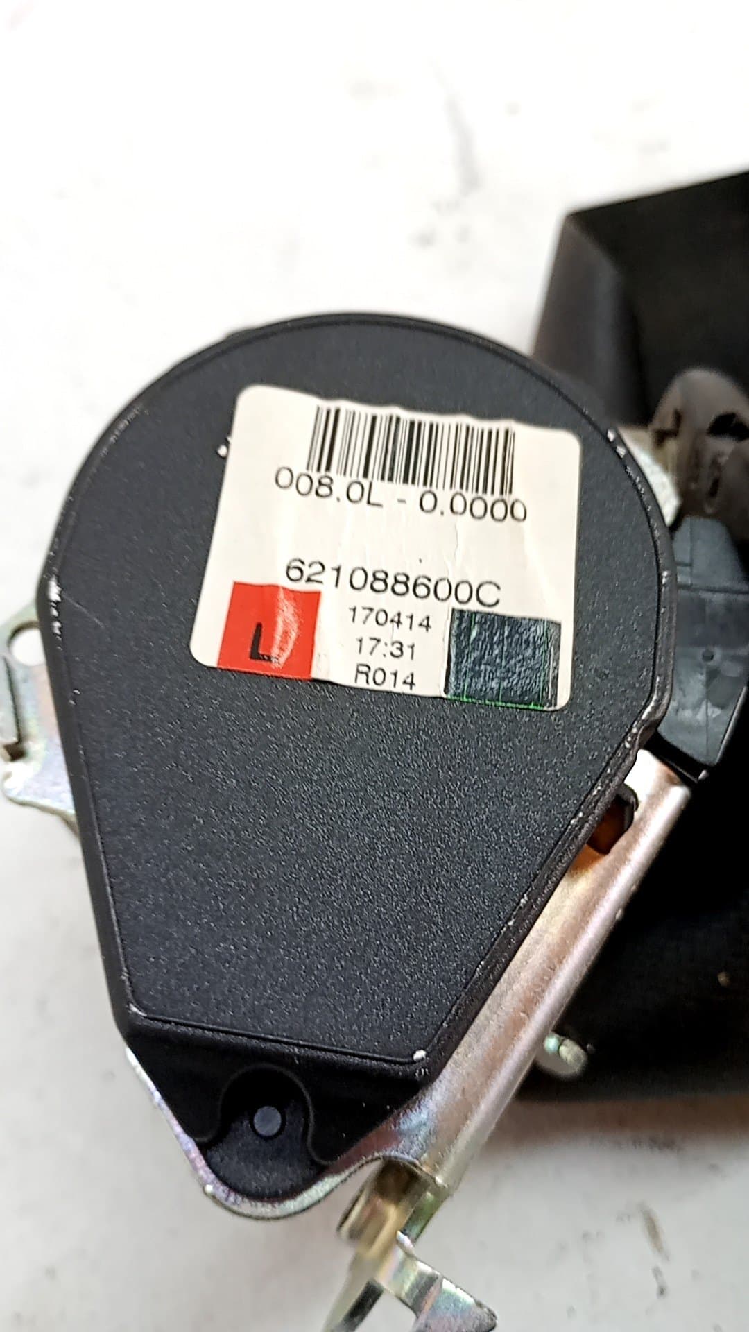 Cinturon seguridad delantero izquierdo DACIA SANDERO