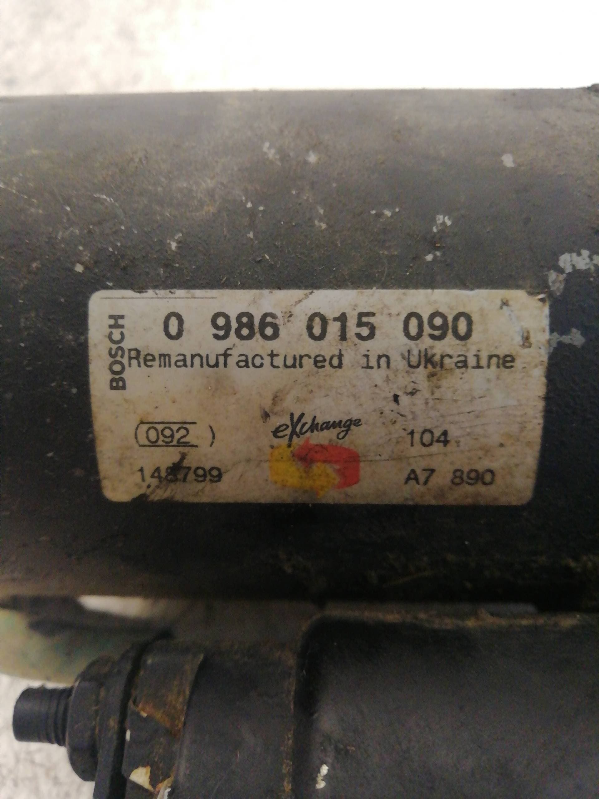 Motor arranque FORD FOCUS TURNIER (CAK) 2