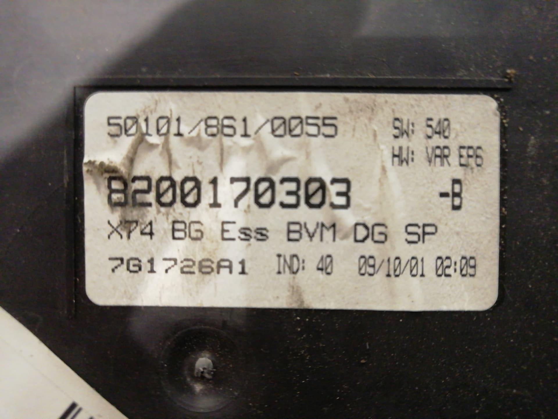 Cuadro instrumentos RENAULT LAGUNA II (BG0) 3