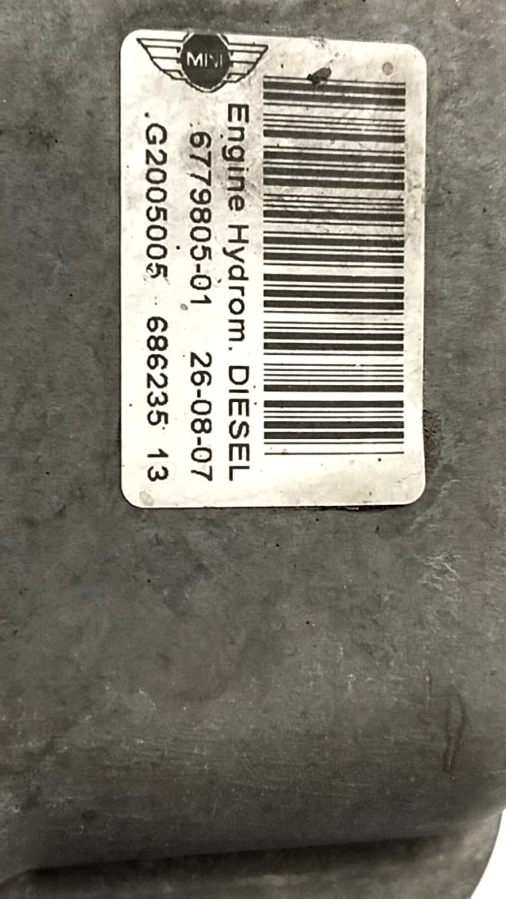 Soporte motor MINI (R56) 5