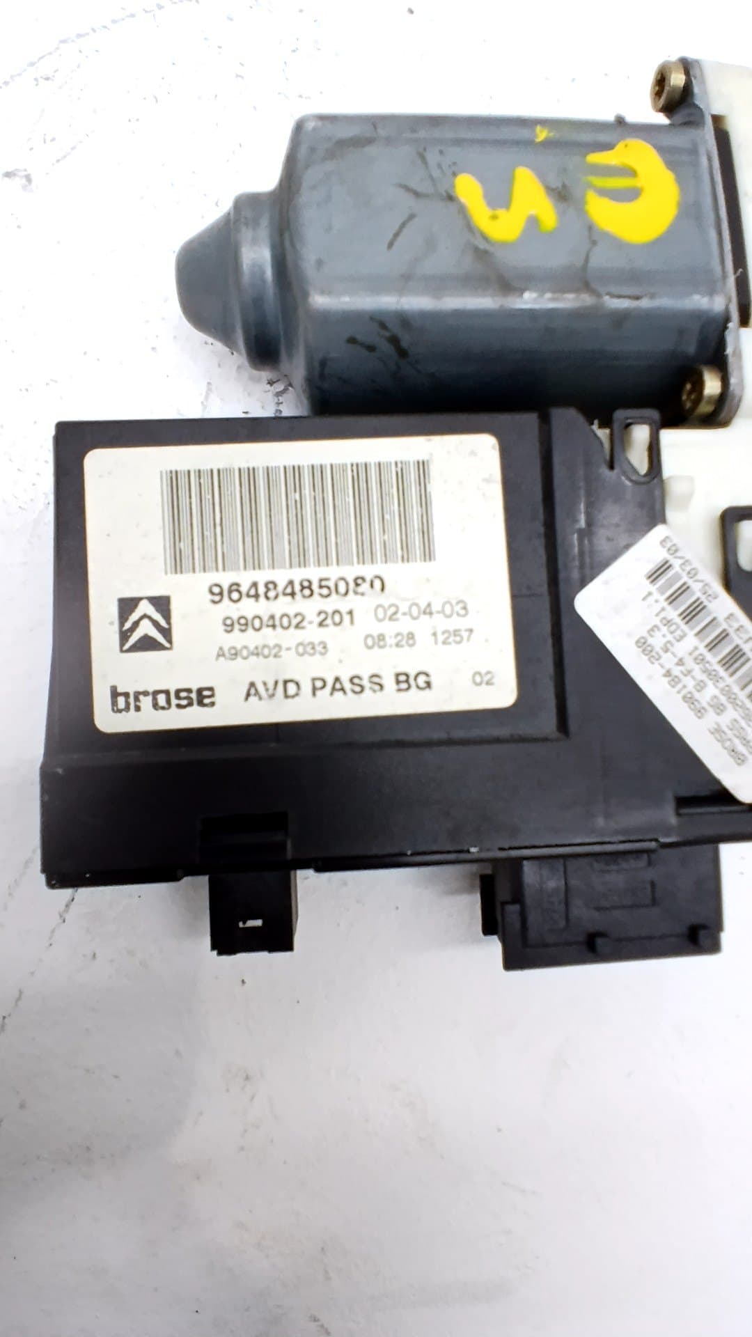 Motor elevalunas delantero derecho CITROEN C5 BERLINA 2