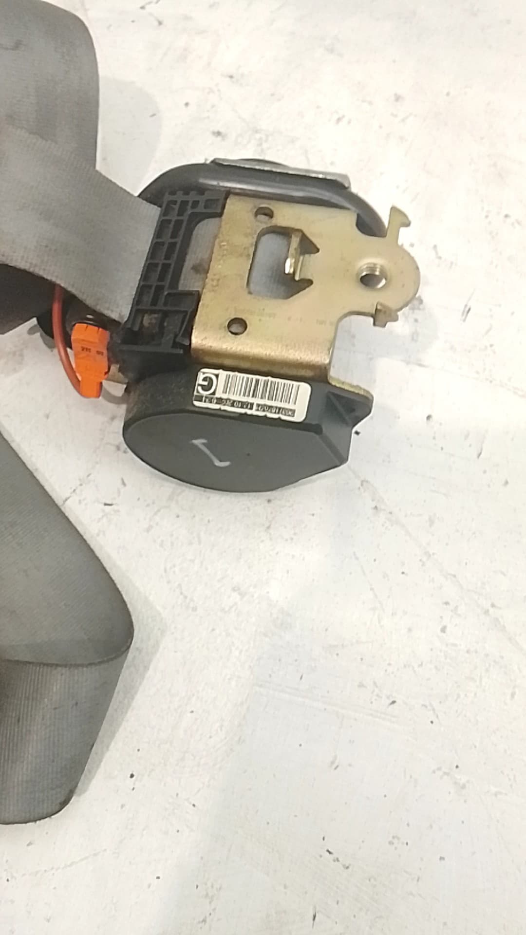 Cinturon seguridad delantero izquierdo CITROEN C5 BERLINA 3