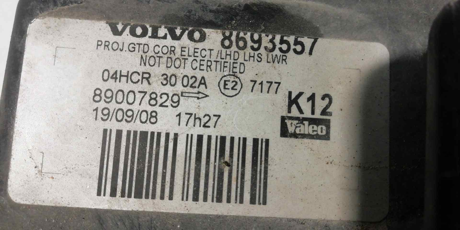 Faro izquierdo VOLVO S80 BERLINA 2